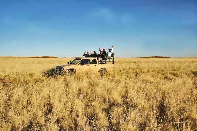 Safari in der Savanne