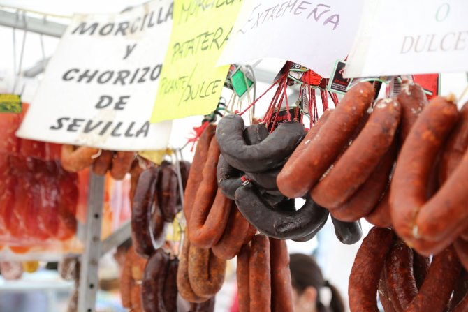 Der Wochenmarkt in Santa Maria.